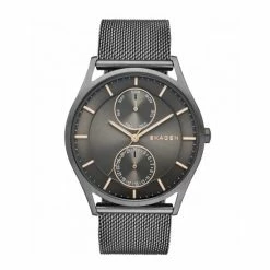 Skagen Skargen Holst Mesh Analogue Quartz Watch Men Grey Mix -Casio Shop unnamed file 986